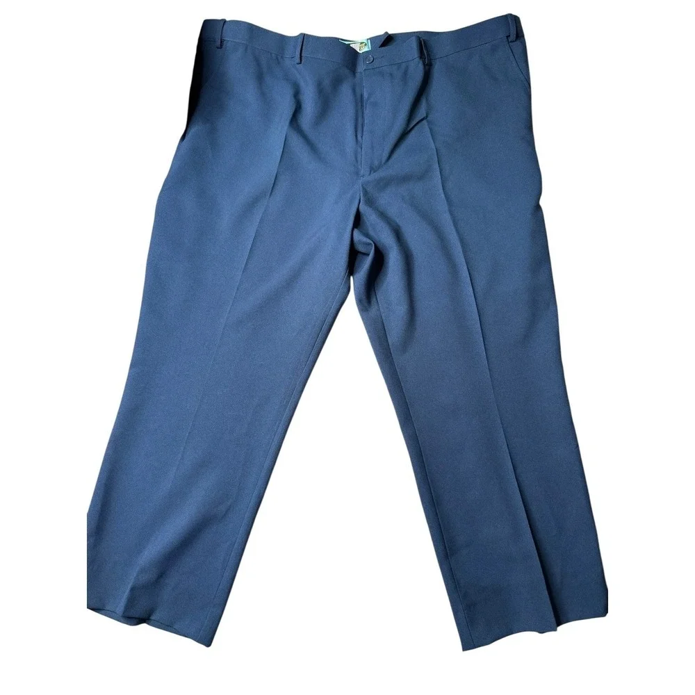 Haband's‎ Fit-Forever Dress Pants Office Career Classic Blue Size 46 M